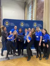 Członkowie Koła GISoteka zadowoleni z przebiegu wydarzenia