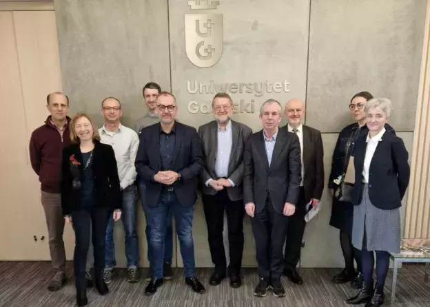 Spotkanie kadry kierowniczej nowych jednostek organizacyjnych WOiG z Rektorem UG prof. dr. hab.…