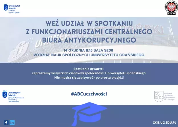 Spotkanie z funkcjonariuszami Centralnego Biura Antykorupcyjnego
