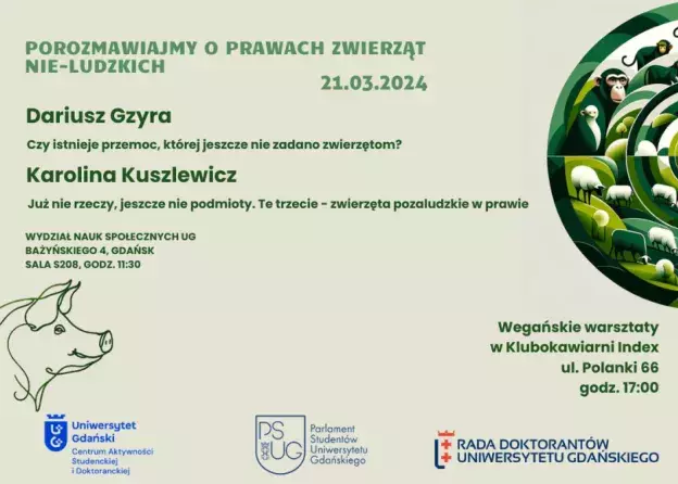 Porozmawiajmy o prawach zwierząt nie-ludzkich