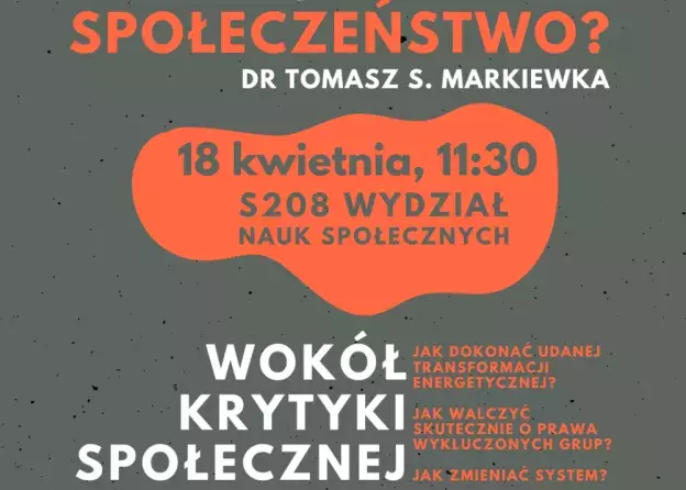 Centrum Aktywności Studenckiej i Doktoranckiej zaprasza na kolejny wykład!