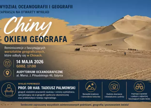 „Chiny okiem geografa” – otwarty wykład prof. dr. hab. Tadeusza Palmowskiego