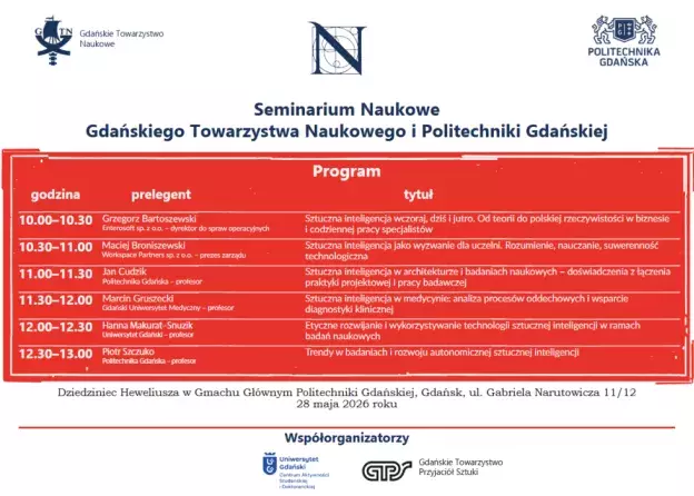 Seminarium Naukowe Gdańskiego Towarzystwa Naukowego i Politechniki Gdańskiej