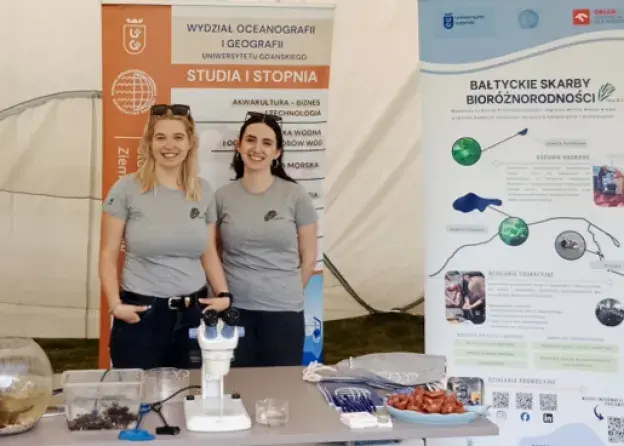 Doktorantki Wydziału Oceanografii i Geografii na…
